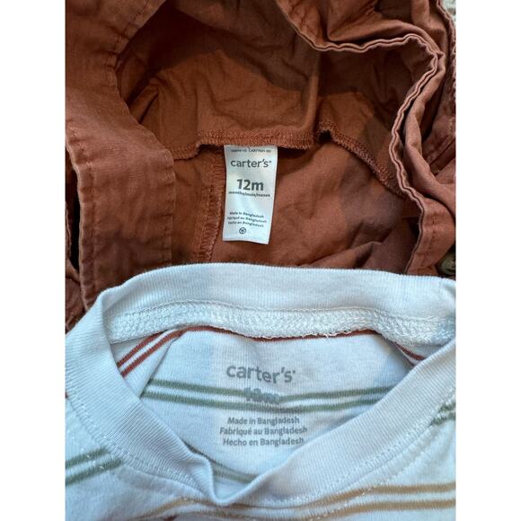 Carters BABY overalls size 12 months, Overalls & shirt; - Picture 5 of 10